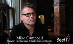 TV Is On Top, Digital Saturates Quickly: Ebiquity’s Campbell