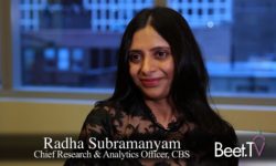 CBS Wants Data to “Speak to Each Other,” Research Head Subramanyam