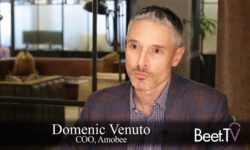 Converged At Cannes: Amobee’s Venuto On TV Data