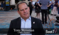 Dunkin’s Weisman: Constant Innovation Is Key to Survival
