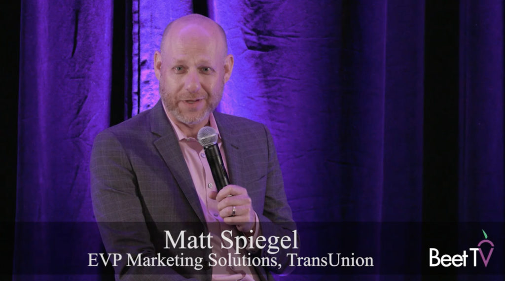 TV Can Learn From Programmatic Digital’s Past: TransUnion’s Matt Spiegel