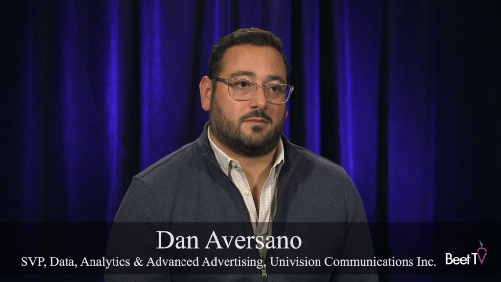 Consumer Data Have Bigger Role in Context, Content: Univision’s Dan Aversano