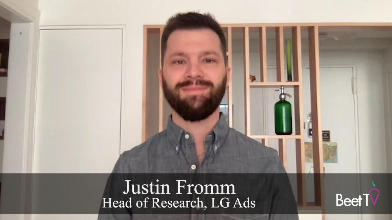 ACR Data See Through Walled Gardens: LG Ads’ Justin Fromm – Beet.TV
