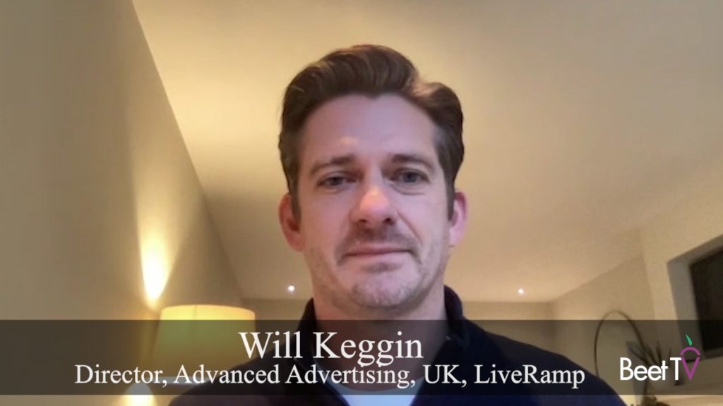 Data-Driven Ads Will Help TV Draw Social Spend: LiveRamp’s Keggin