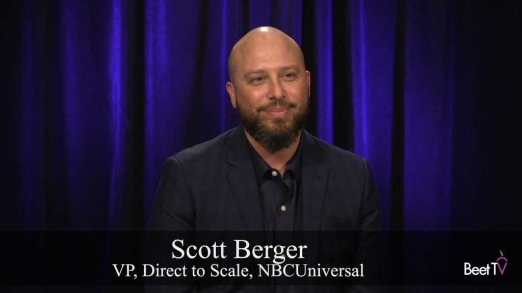DTC Brands Embrace CTV for Ad Campaigns: NBCUniversal’s Scott Berger