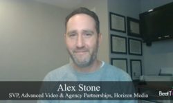 TV Ad Metrics Have More Room to Branch Out: Horizon Media’s Alex Stone