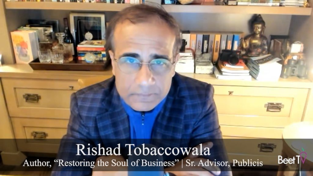 Web 3.0 Will Unleash Creative Flowering for More People:  Rishad Tobaccowala