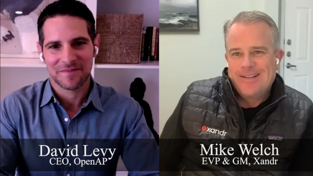 Data-Driven Linear Combines Scale and Precision: OpenAP’s David Levy Chats With Xandr’s Mike Welch