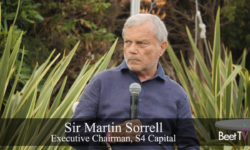 Sir Martin Sees Continued Digital Boom Where Others See Recession