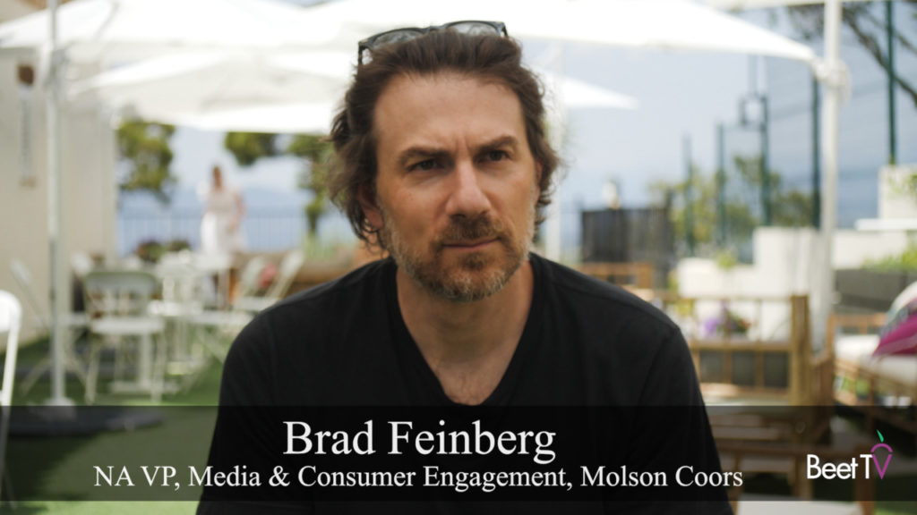 Addressable TV Ads Can Have Greater Resonance with Viewers: Molson Coors’s Brad Feinberg