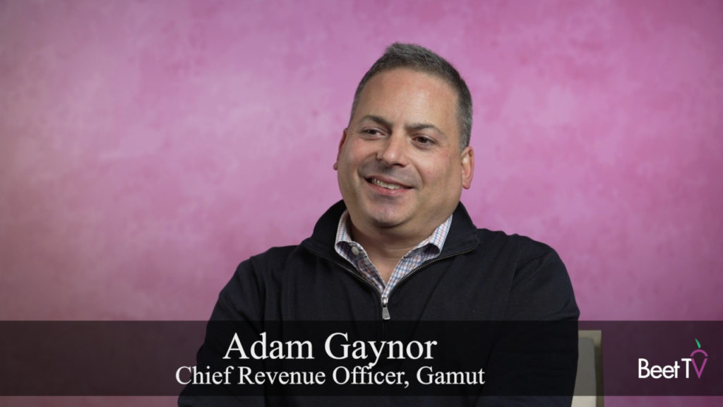 Scale And Personalization For Local TV Ad Targeting: Gamut’s Gaynor