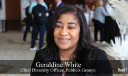 Must Try Harder: Publicis’ Geraldine White Sees Low Marks on Diversity