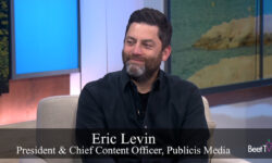 Artificial Intelligence Is Driving Debate About Ad Creative: Publicis Media’s Eric Levin