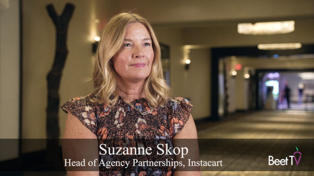People’s Shopping Data Underpin Ad Targeting: Instacart’s Suzanne Skop