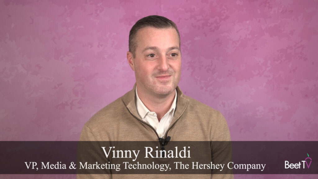 Hershey’s Rinaldi Takes a Bite Of Adland’s New Creative Tech