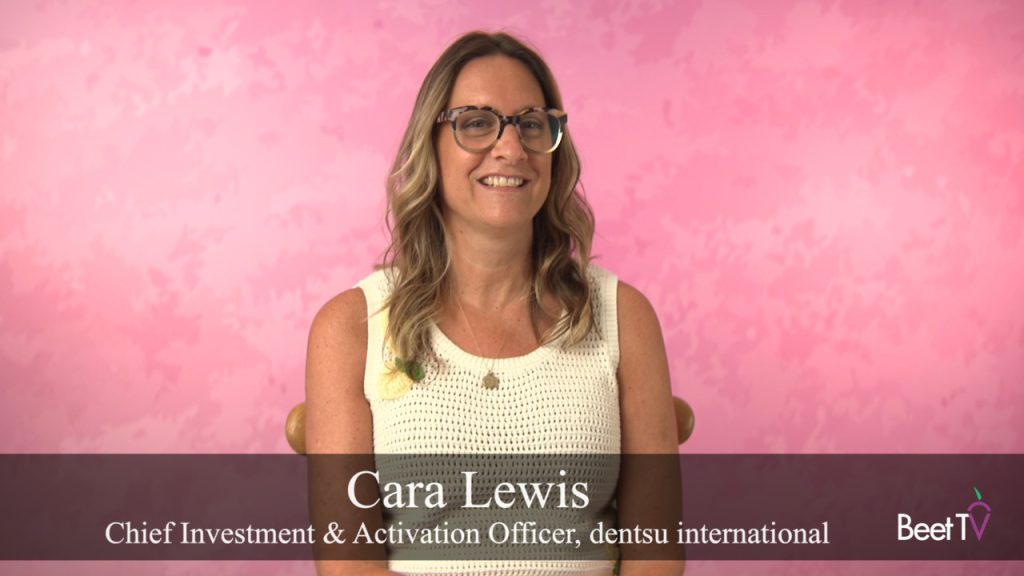 Dentsu’s Cara Lewis: ‘Data Sits on the Throne’ in the Content-Commerce Conversation