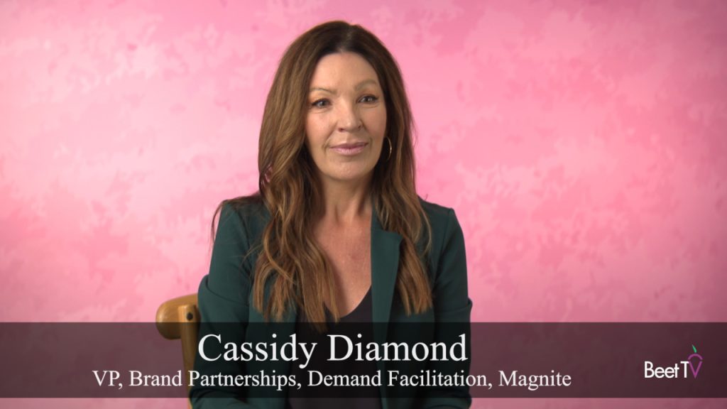 Magnite’s Cassidy Diamond: Pause Ads and Interactive Overlays Unlock CTV Commerce Potential