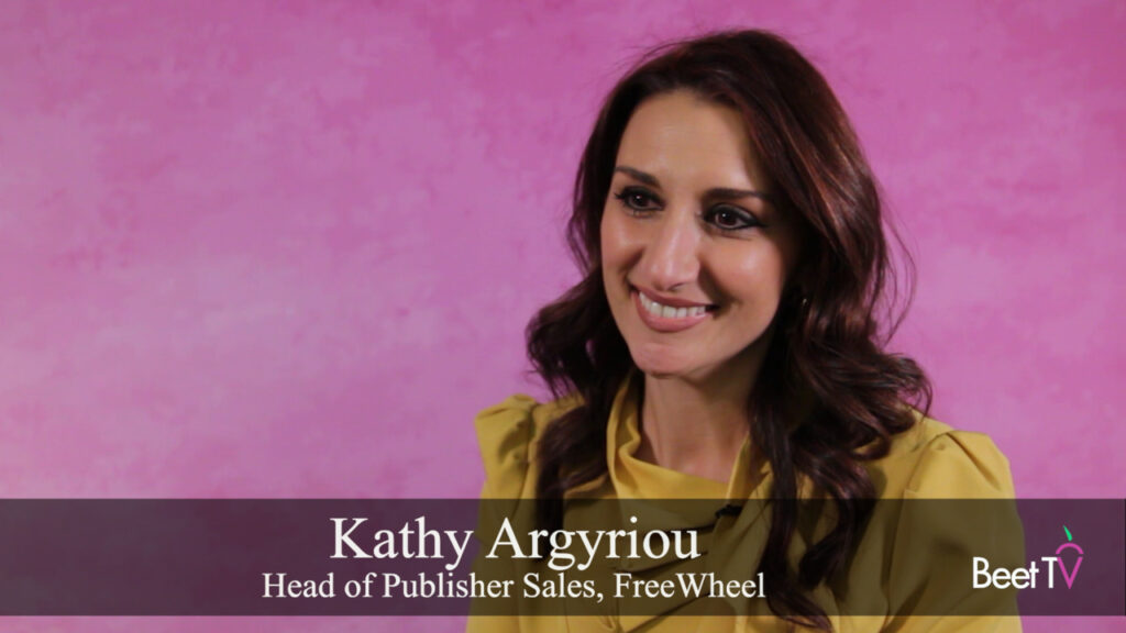 Streaming Ad Market Matures as Programmatic, AI, Contextual Targeting Accelerate: FreeWheel’s Kathy Argyriou