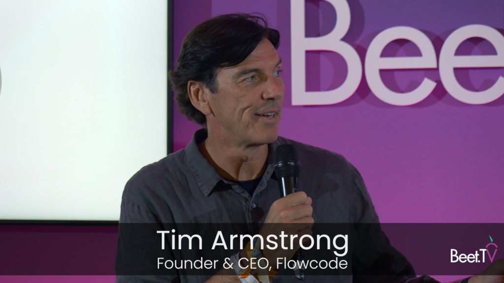 Flowcode’s Tim Armstrong: As AI Agents Take Over Digital, Real Life Becomes ‘A Thousand Times More Important’